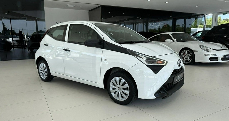 Toyota Aygo cena 35900 przebieg: 119417, rok produkcji 2019 z Grójec małe 781